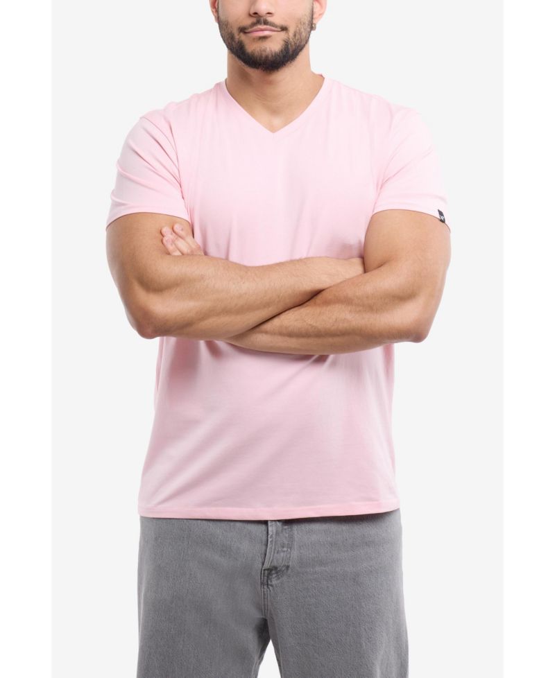Men's Basic V-Neck Short Sleeve T-Shirt