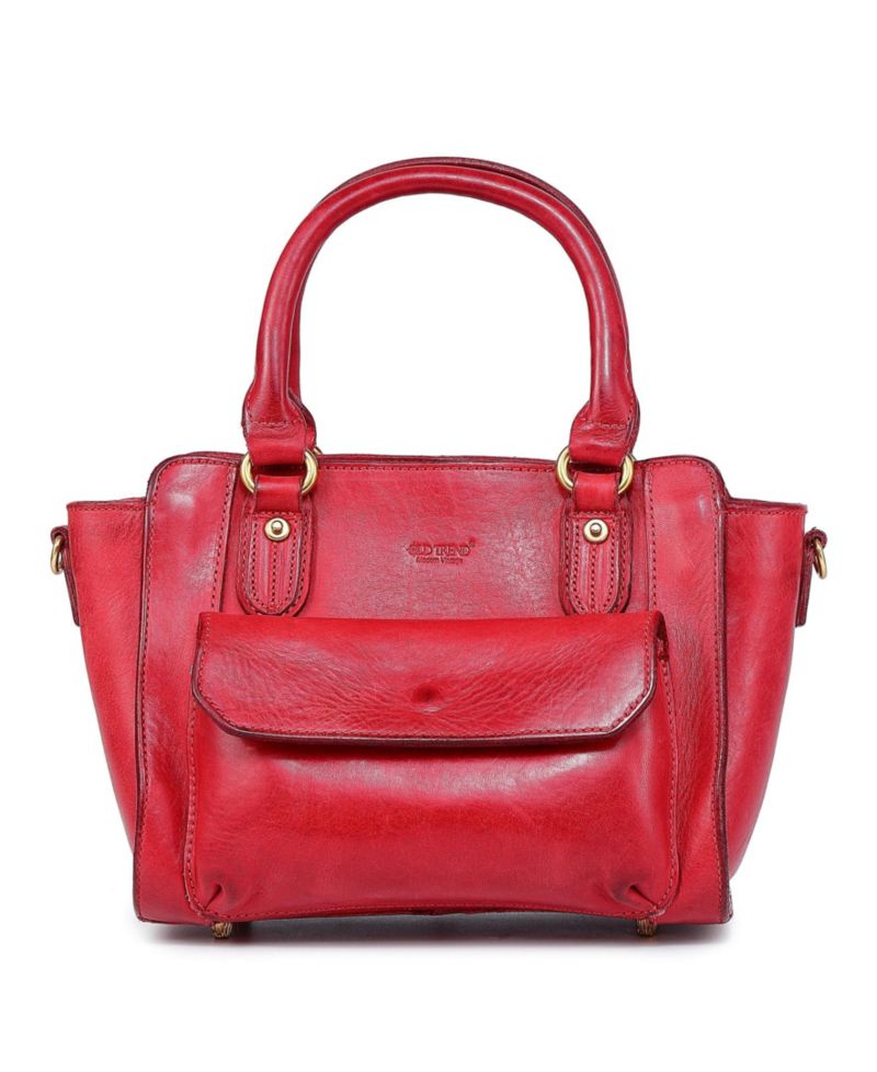 Pansy Small Leather Satchel Bag