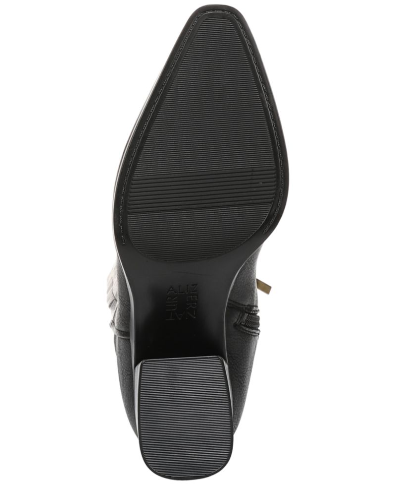 Women's Golden Zipper Tall Boots