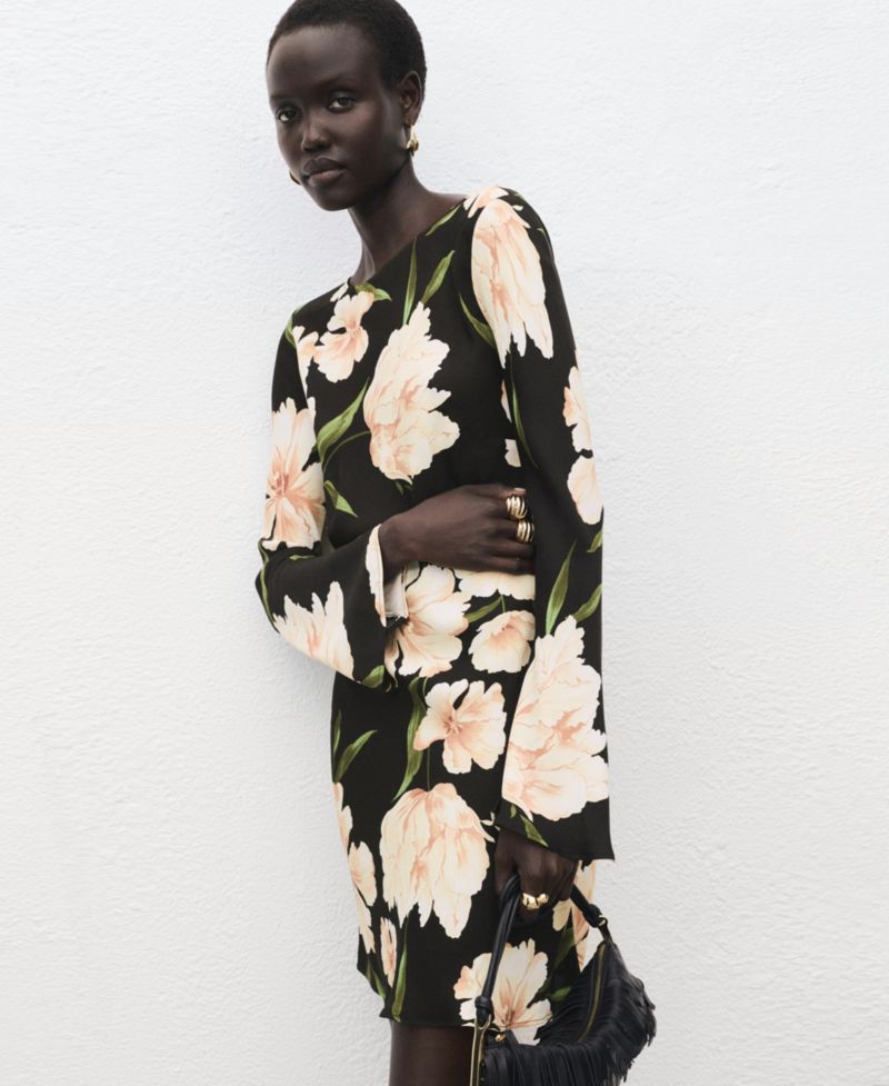 Women's Short Floral-Print Dress