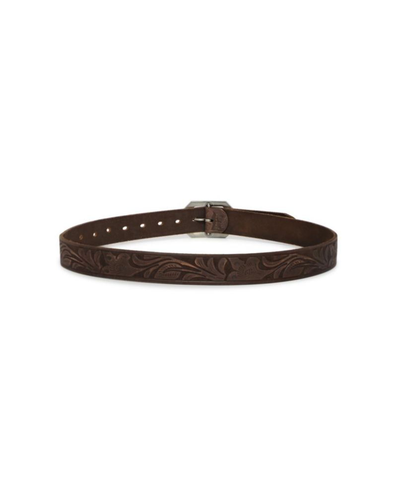 Women's Stand By Me Embossed Leather Belt