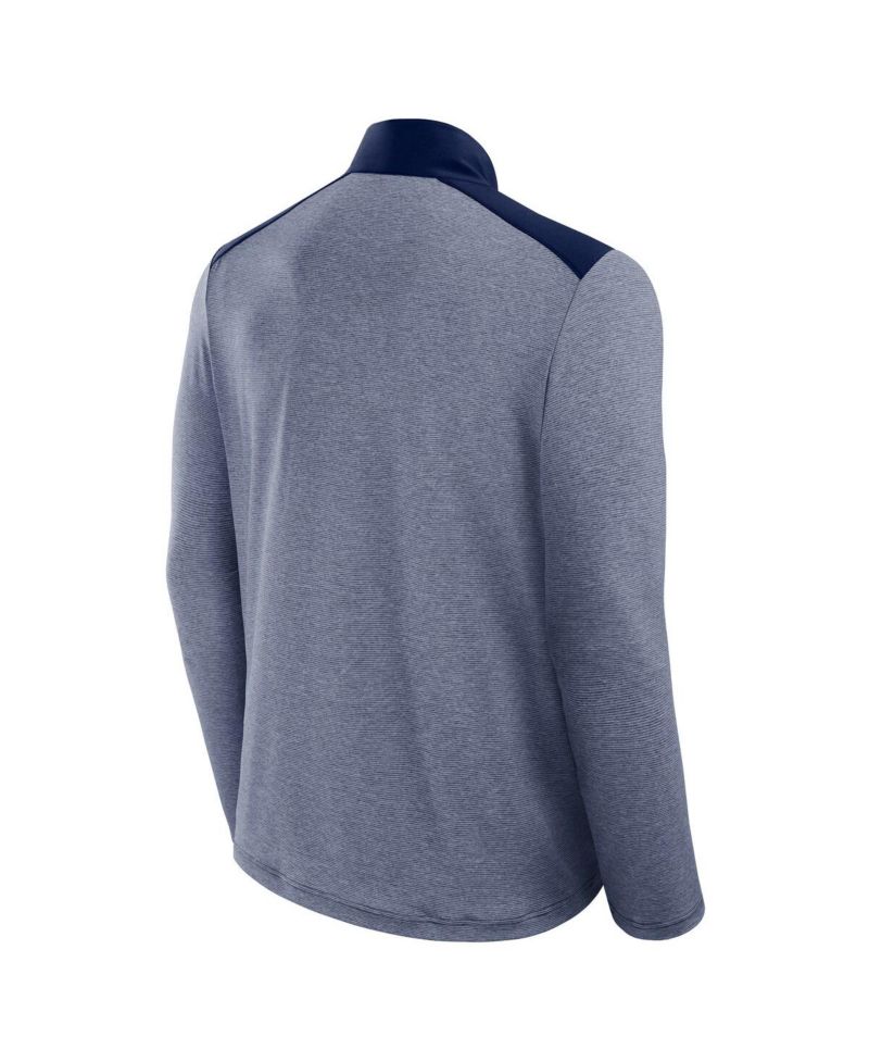Men's Navy Notre Dame Fighting Irish Tonal Primary Logo Full-Zip Jacket