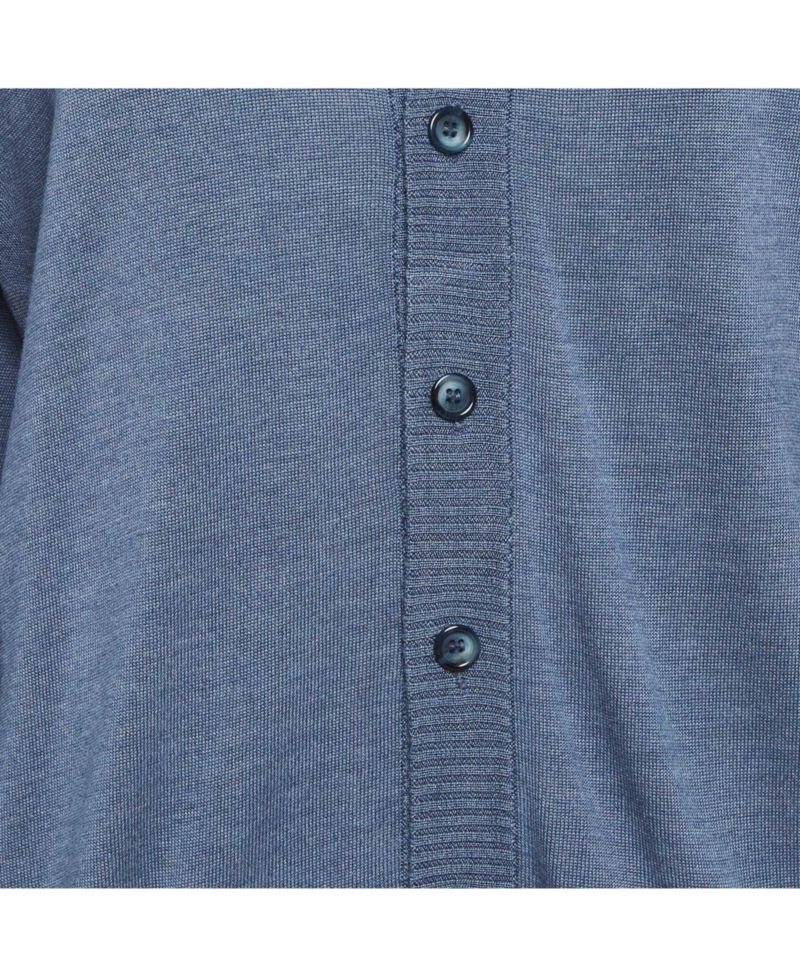 Men's Silk Knit Cardigan