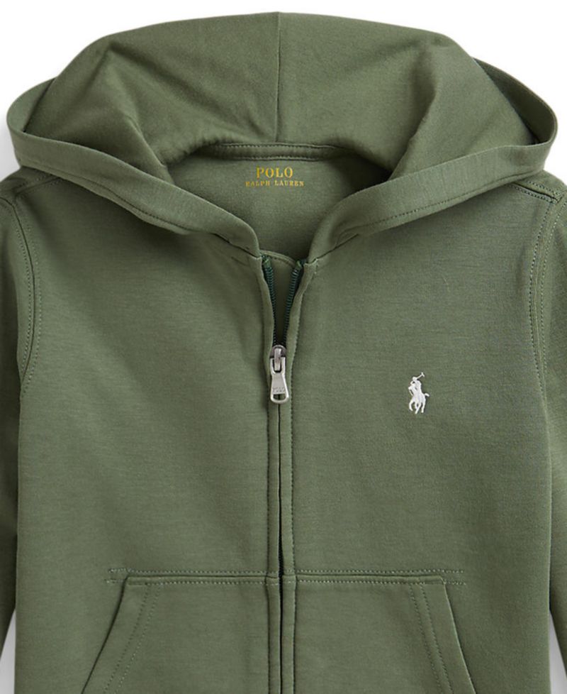 Boys' 2T-7 Double Knit Full-Zip Hoodie