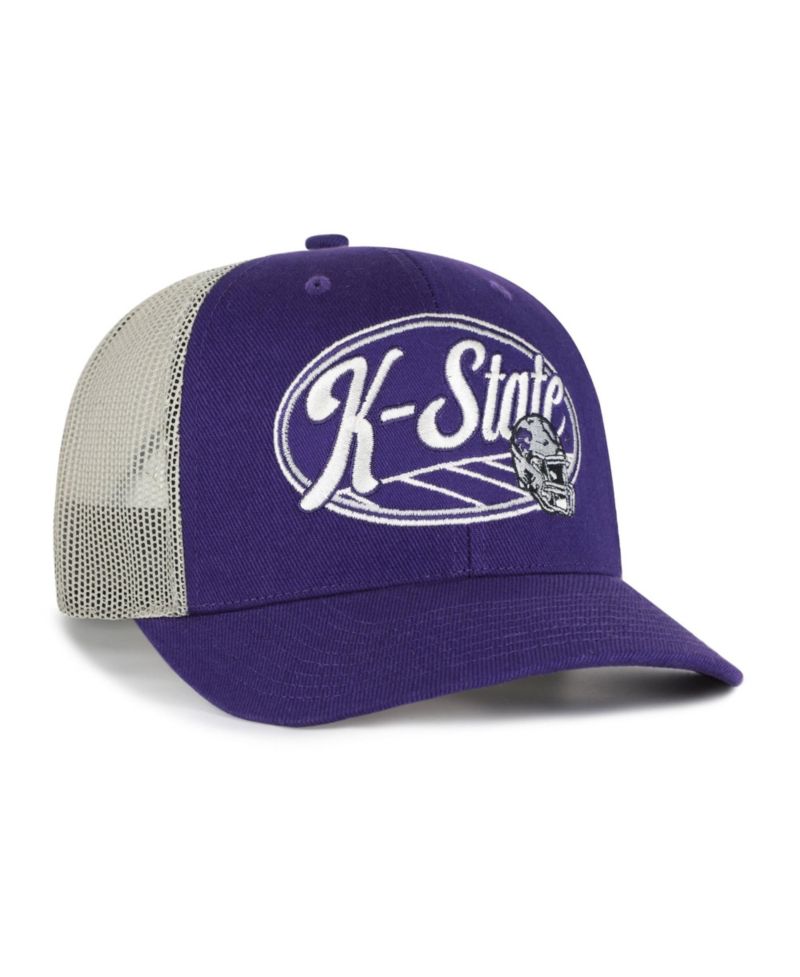Men's and Women's '47 Purple Kansas State Wildcats Enfield Adjustable Trucker Hat