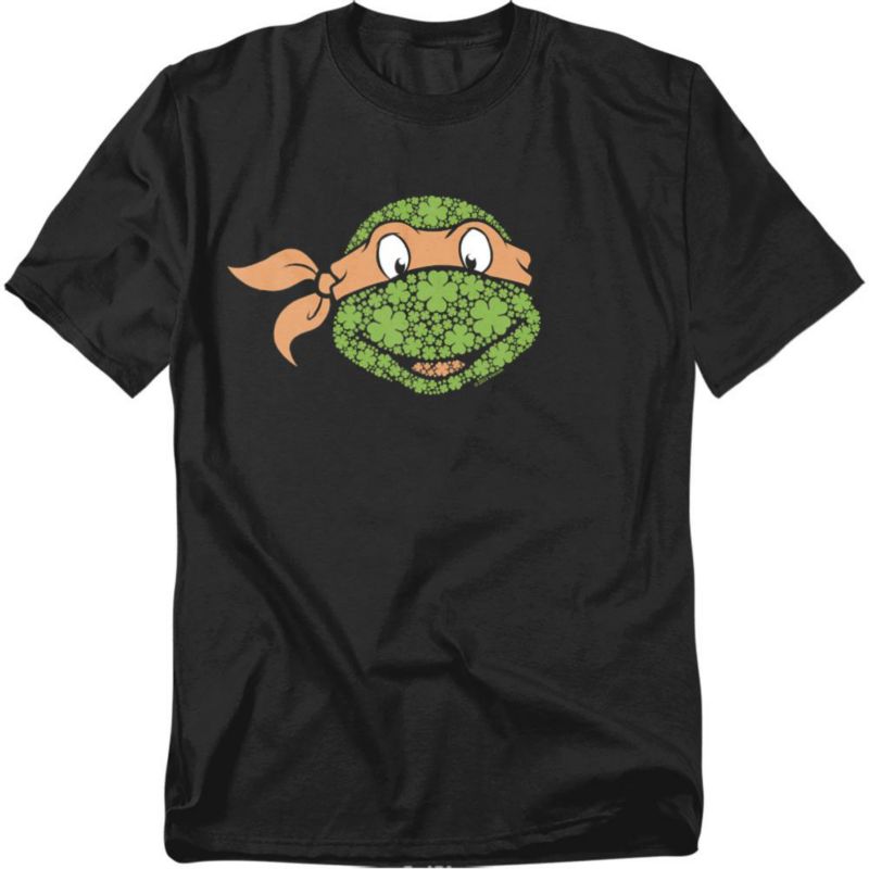 Men's St. Patrick's Day Clover Michelangelo T-Shirt