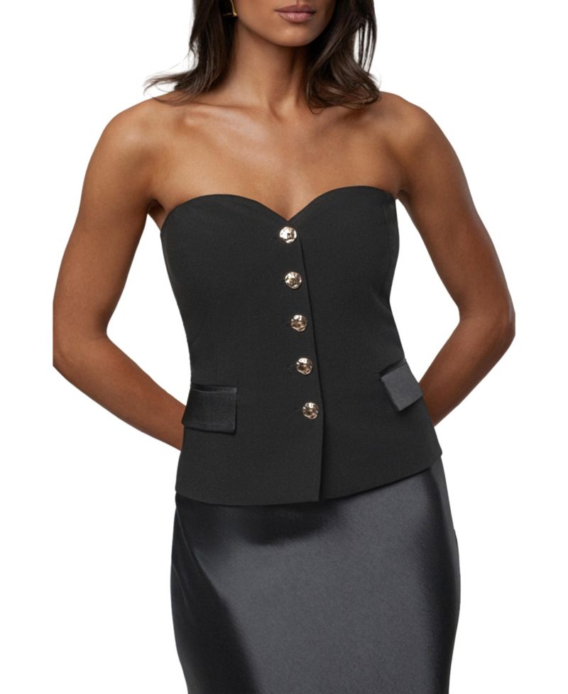 Women's Button Front Vest