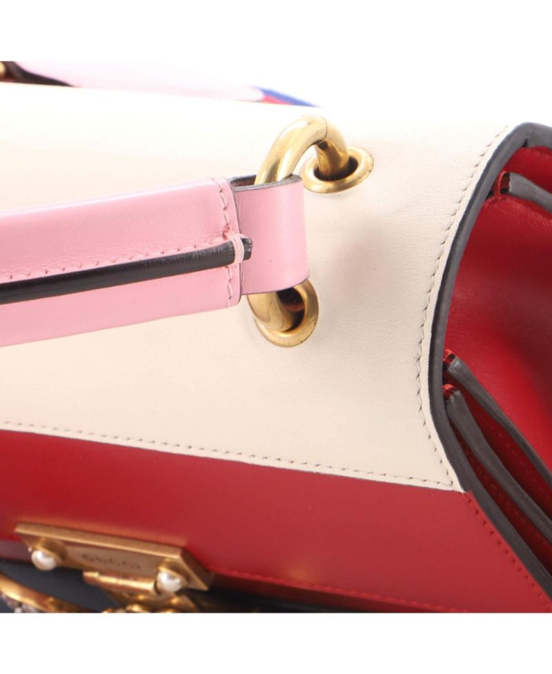 Queen Margaret Colorblock Top-Handle Small Bag