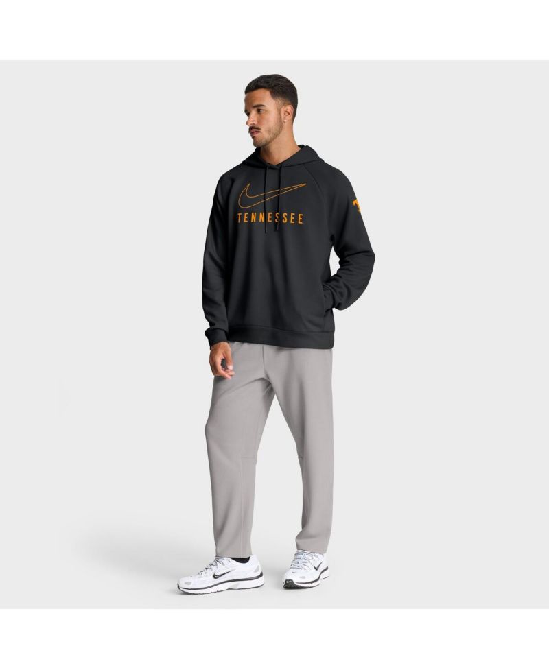 Men's Black Tennessee Volunteers Premium Raglan Dri-FIT Hoodie