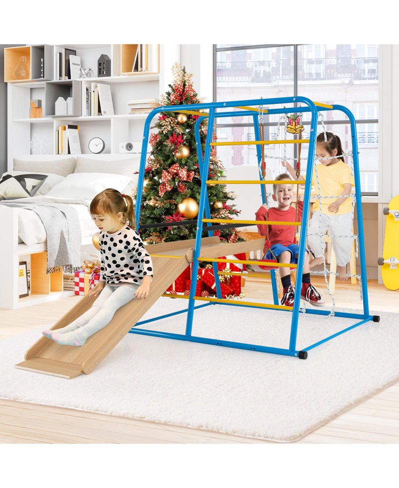 6-in-1 Indoor Jungle Gym, Ages 3+