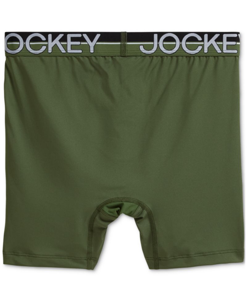 Men's Infinite Cool Moisture-Wicking Boxer Briefs, 3-Pack