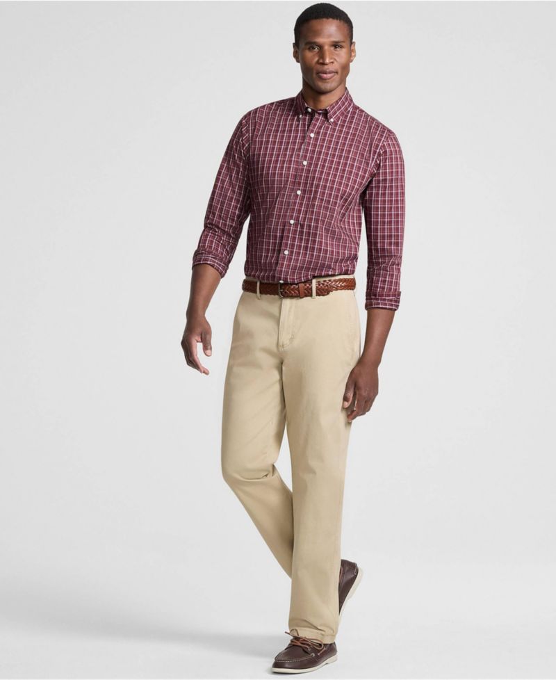 Men's Long Sleeve Tailored Fit Travel Kit Shirt