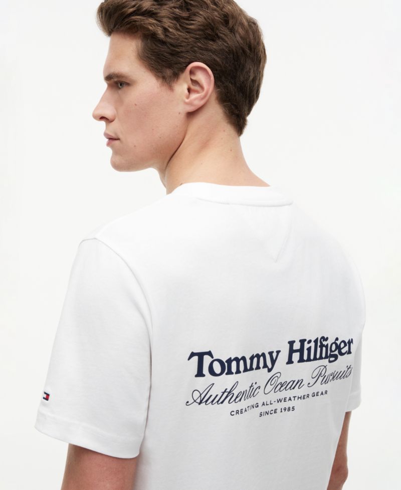Men's Nautical Back Graphic T-Shirt