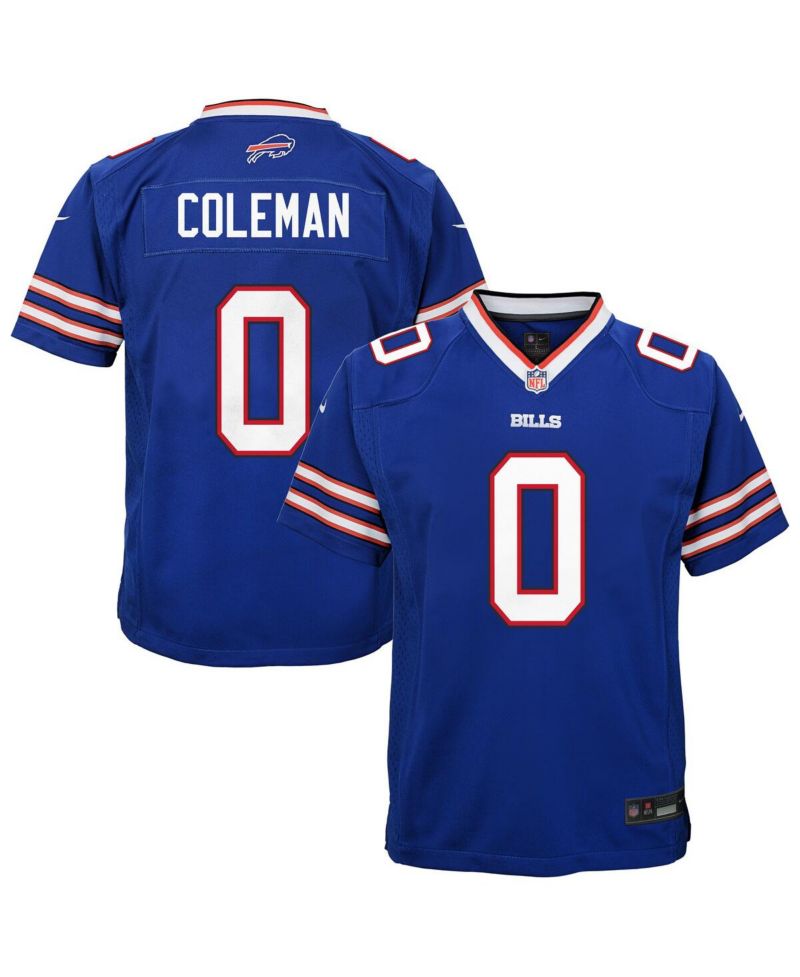 Big Boys and Girls Keon Coleman Royal Buffalo Bills Team Game Jersey