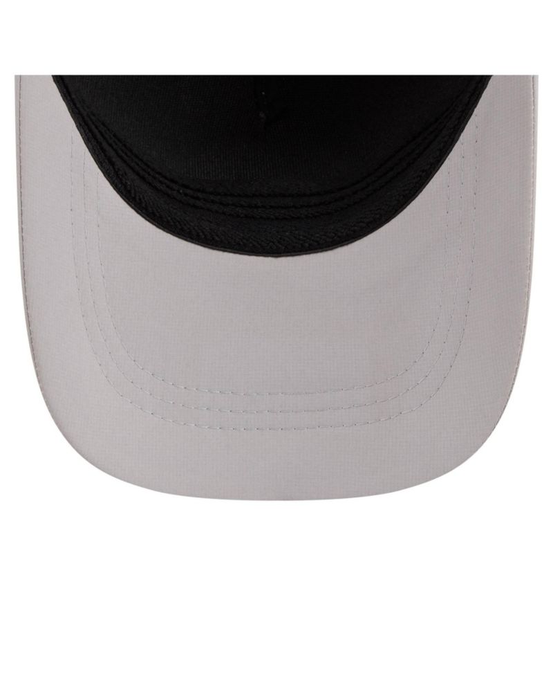 Men's Gray San Diego Padres Patch 39THIRTY A-Frame M-Crown Perforated Flex Hat