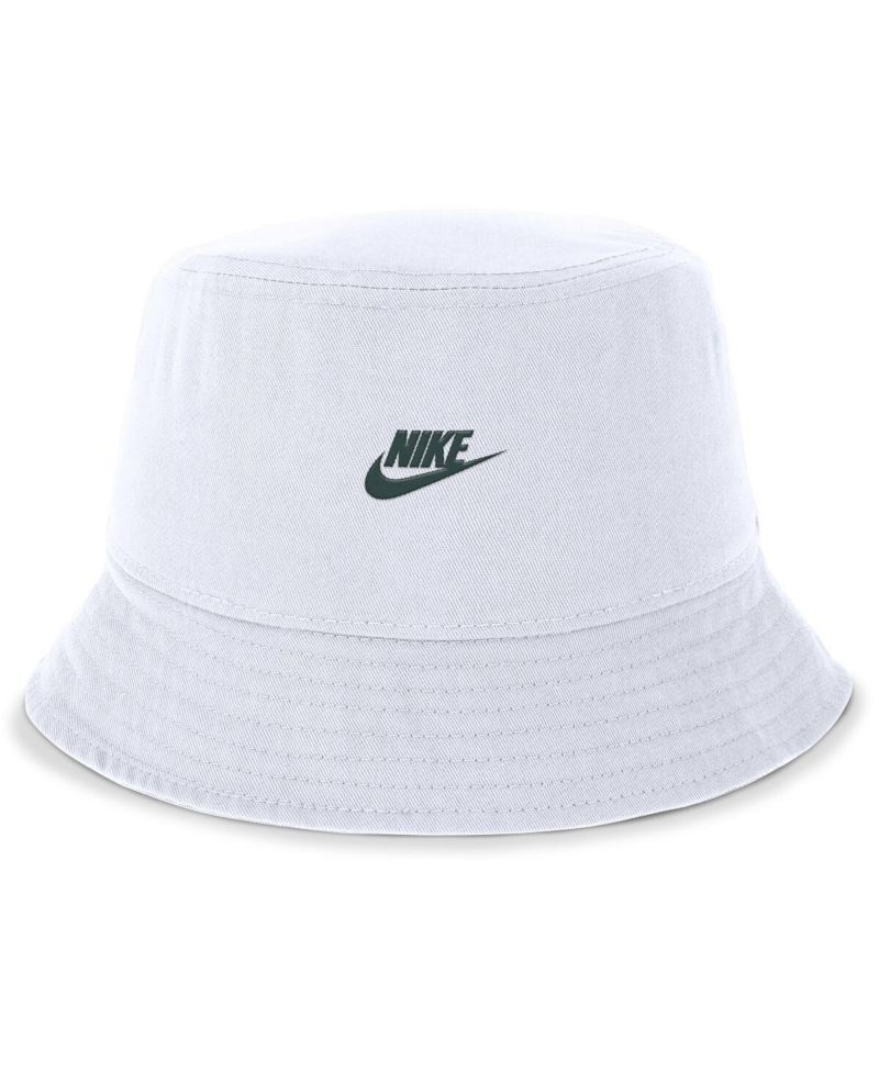 Men's White Michigan State Spartans Legacy Apex Bucket Hat