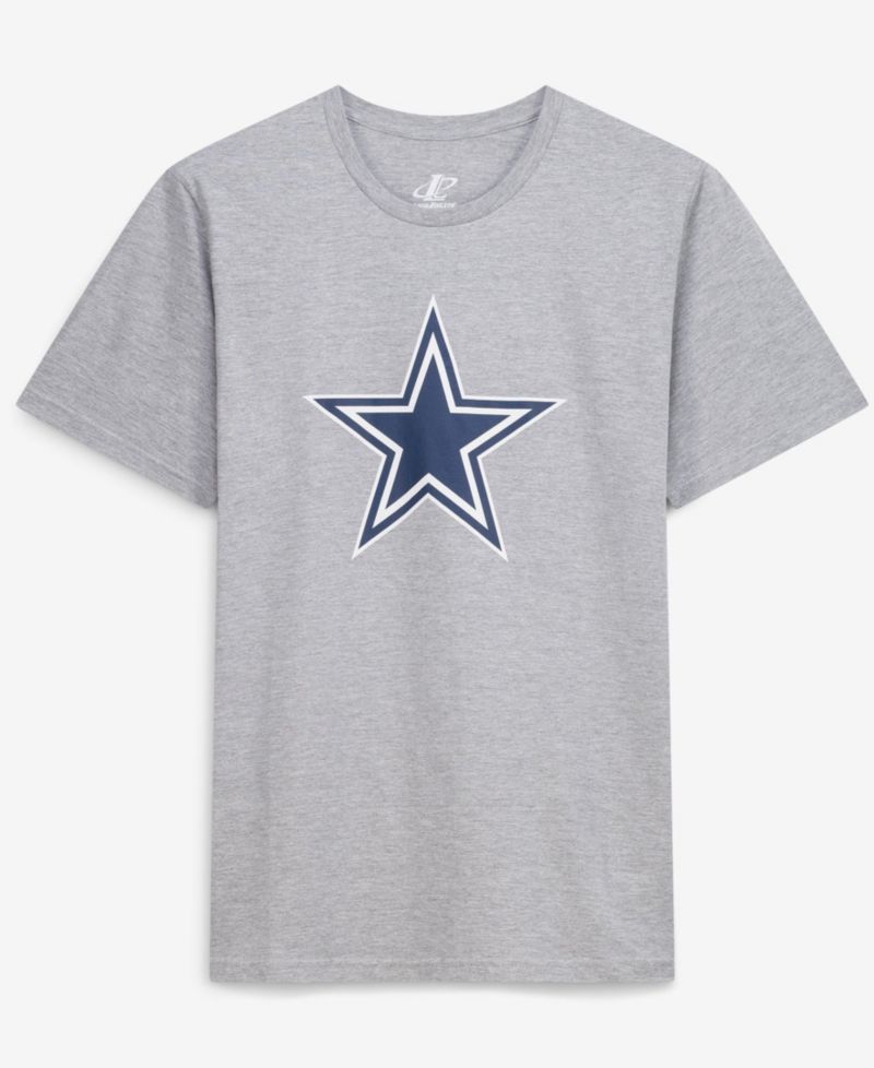 Men's Heather Gray Dallas Cowboys Primary Logo T-Shirt