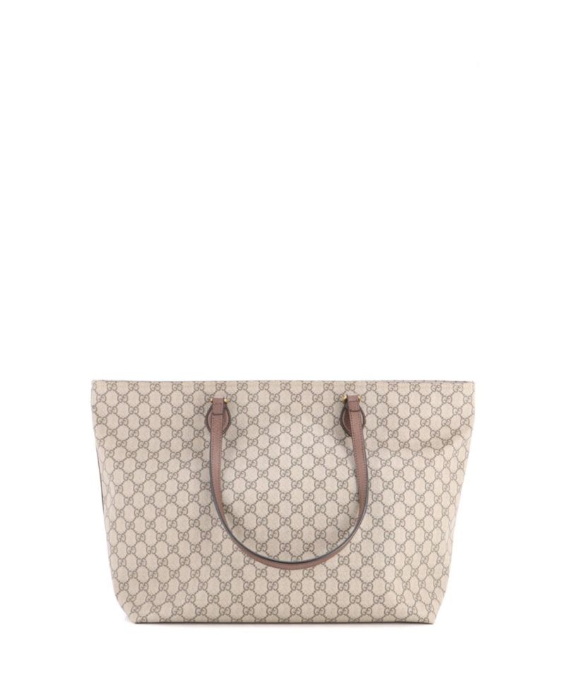 Medium Ophidia Zip Tote GG Coated Canvas