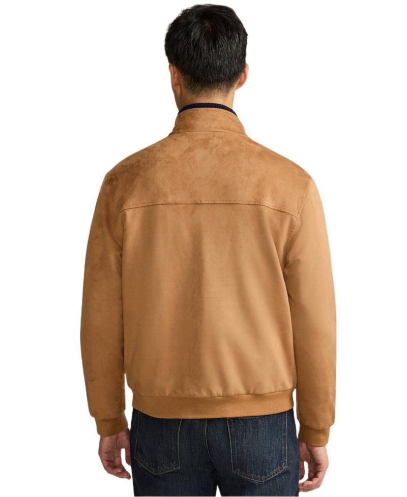Men's Faux Suede Jacket