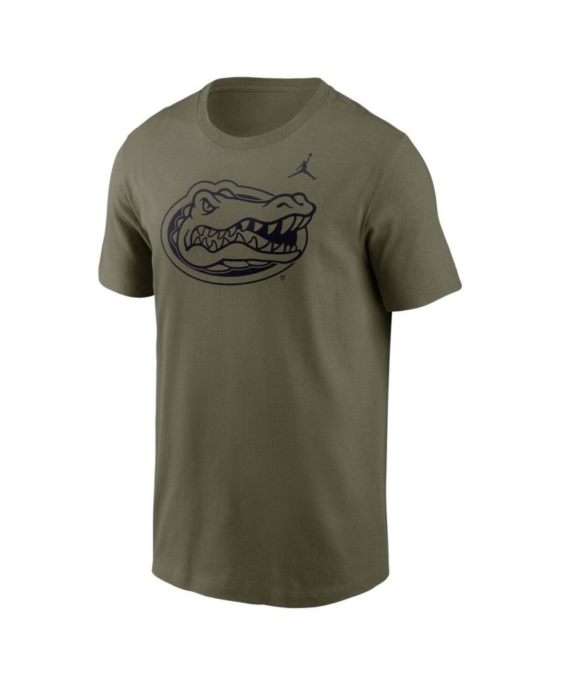 Men's Olive Florida Gators Primetime Logo Performance T-Shirt