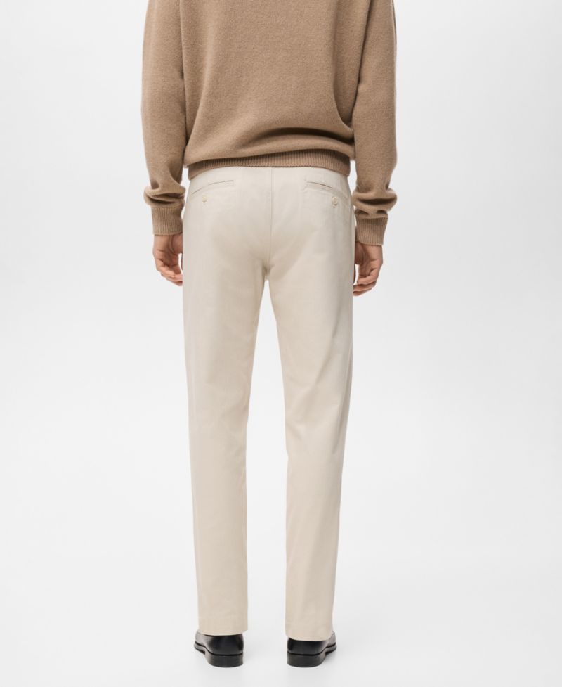 Men's Regular-Fit Cotton Pants