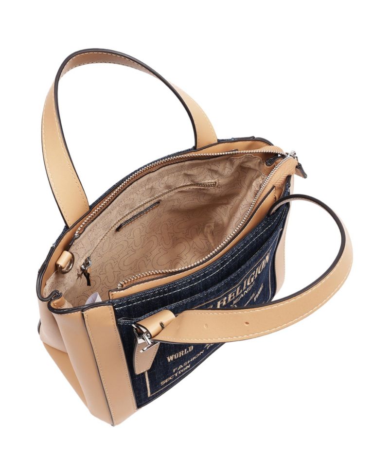Arvin Buddha Motif Crossbody Tote