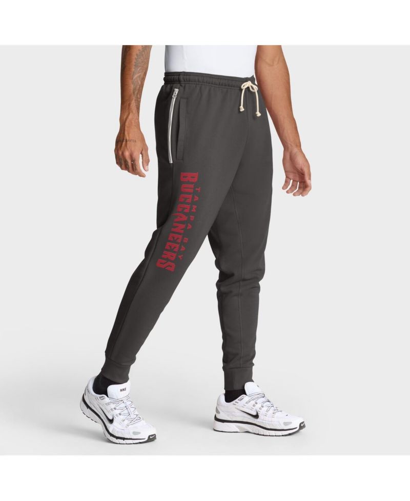Men's Pewter Tampa Bay Buccaneers Sideline Standard Issue Ground Game Dri-FIT Taper Pants