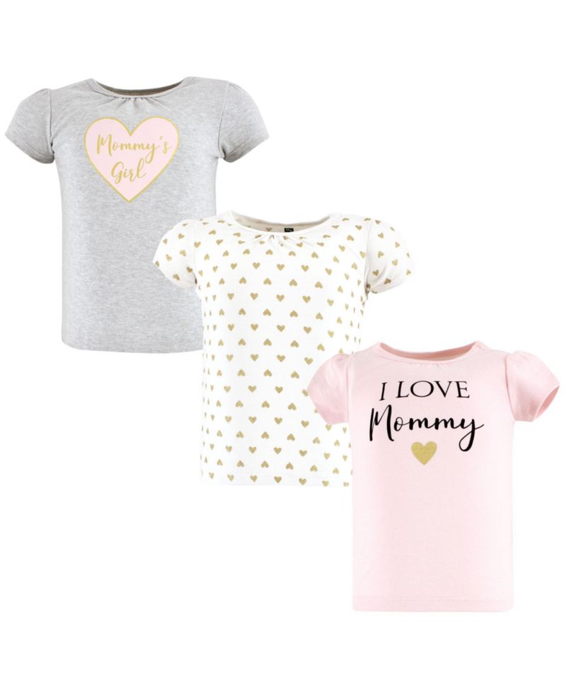 Baby Girls Hudson 3Pk Short Sleeve T-Shirts