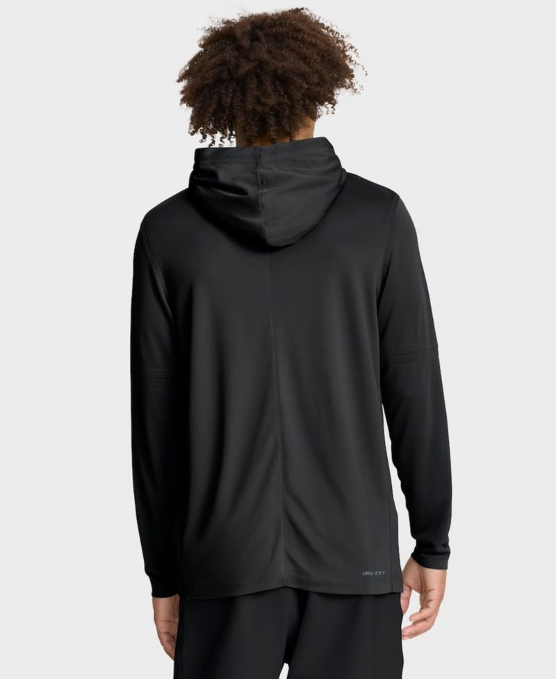 Men's Black New York Mets Authentic Collection Dri-FIT Long Sleeve Hoodie
