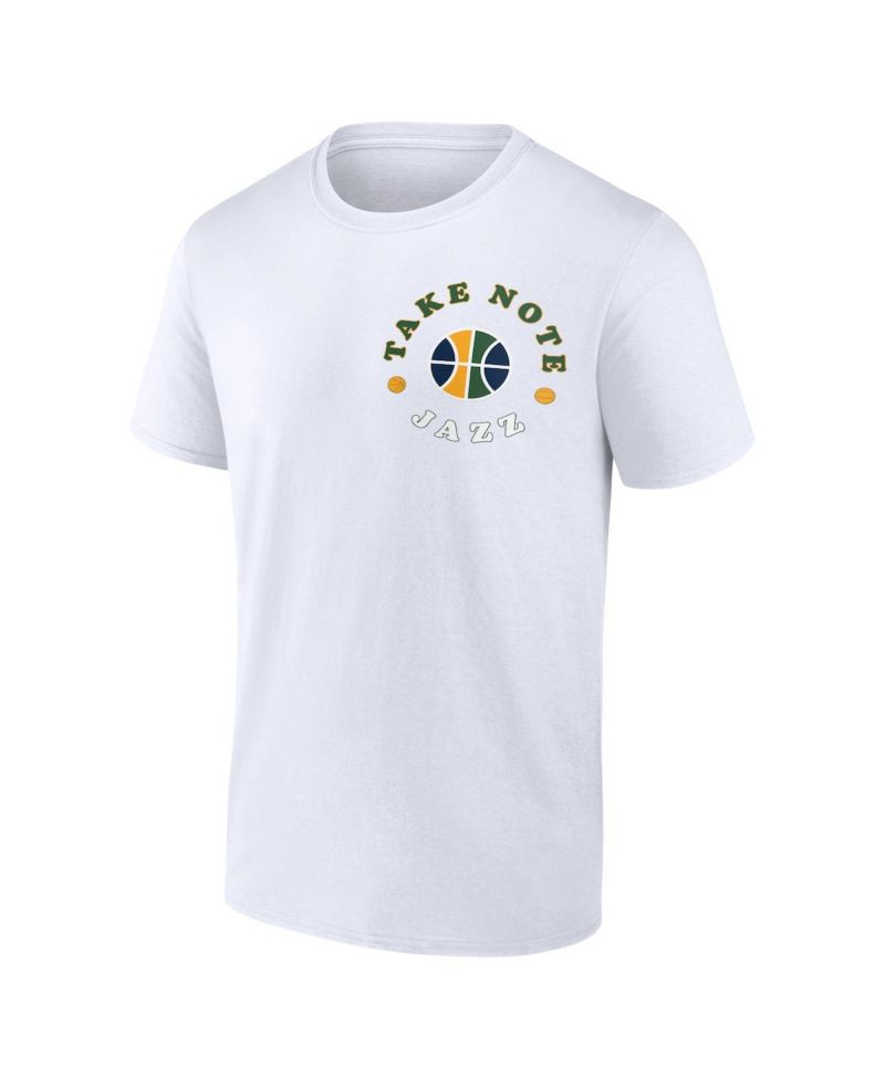 Men's White Utah Jazz Street Collective T-shirt
