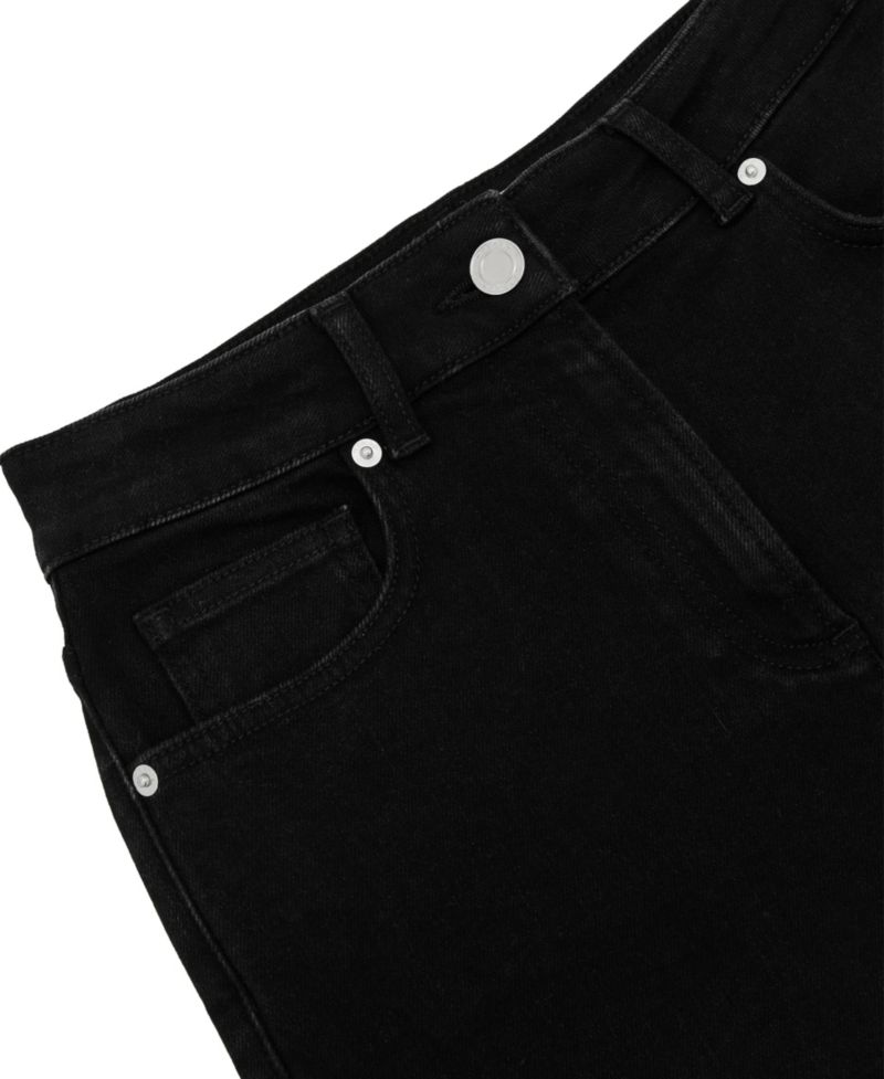 Women's Isabel Mid-Rise Slim-Leg Cotton-Blend Jeans