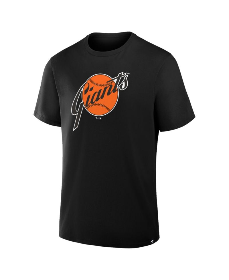 Men's Black San Francisco Giants Vintage Logo Legacy T-Shirt