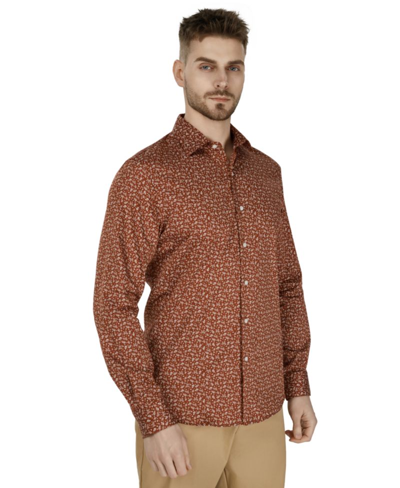 Men's Slim-Fit Daniel Floral Dress Shirt