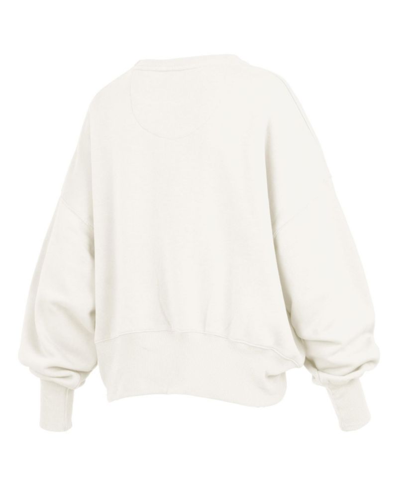 Women's Florida State Seminoles Chelsea Oversized Fleece-Lined Pullover Sweatshirt
