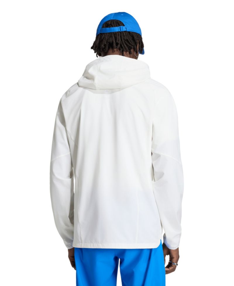 Men's White San Diego FC Tiro Travel Full-Zip Hooded Windbreaker