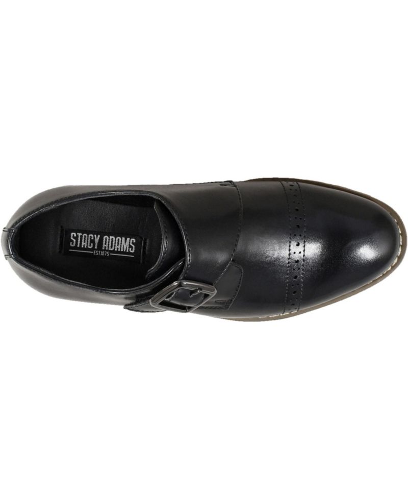 Big Boy Desmond Cap Toe Monk Strap Shoe
