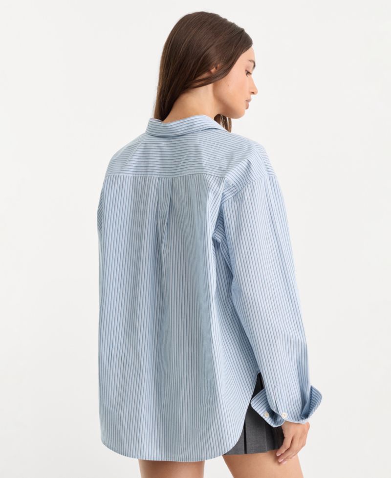 Women's Poplin Oversized Classic Shirt