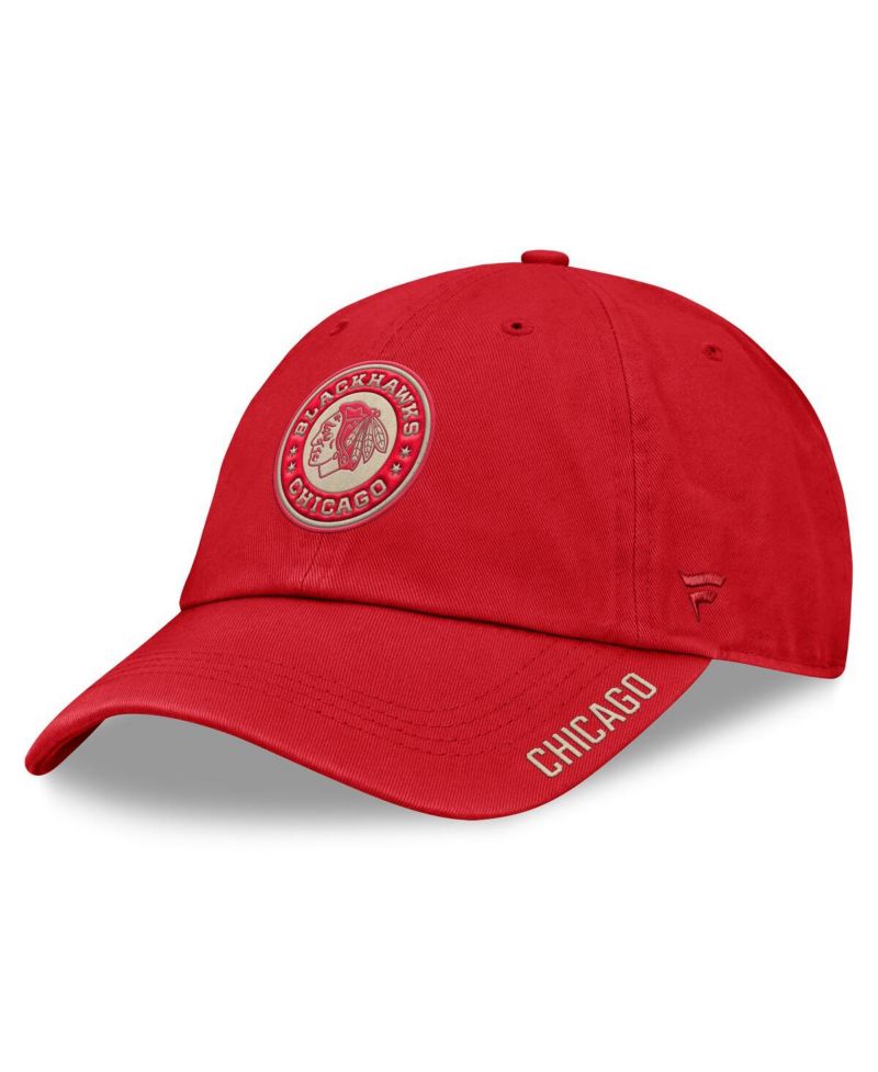 Women's Red Chicago Blackhawks 2025 NHL Winter Classic Adjustable Hat
