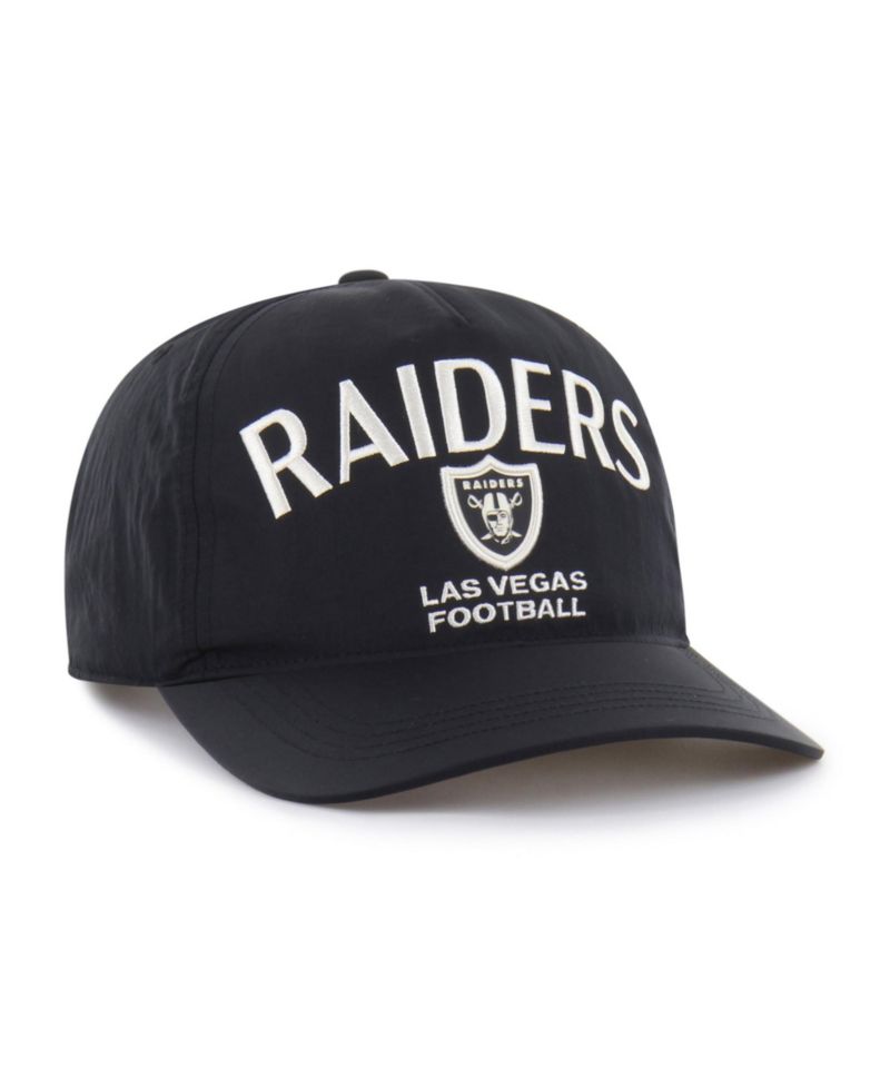 Men's Black Las Vegas Raiders Modernia Hitch Adjustable Hat