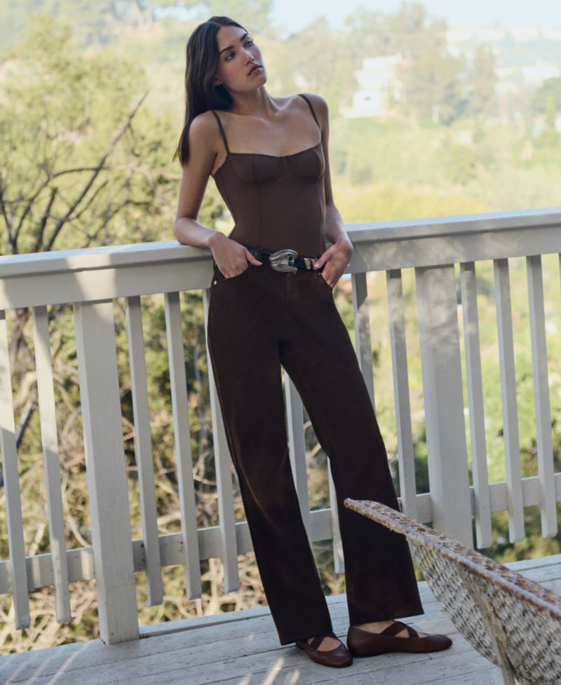 Women's Mesh Bustier Bodysuit