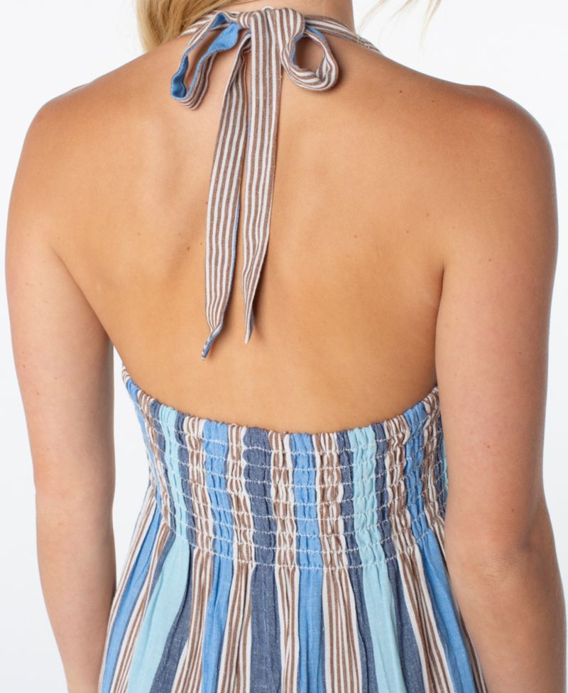 Women's Beach Day Striped Mini Dress
