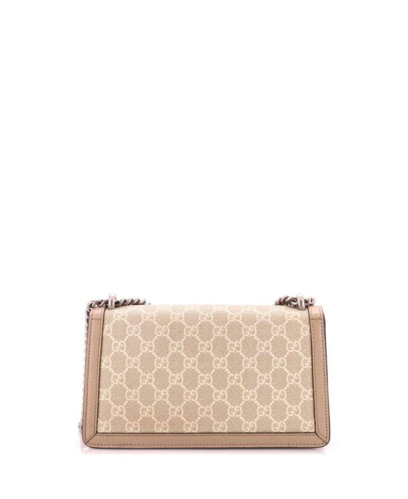 Small Dionysus Bag GG Coated Canvas with Leather