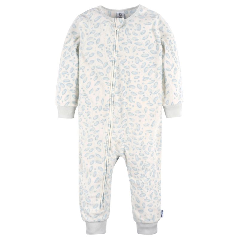 Baby Girls Footless Fleece Pajamas, 3-Pack