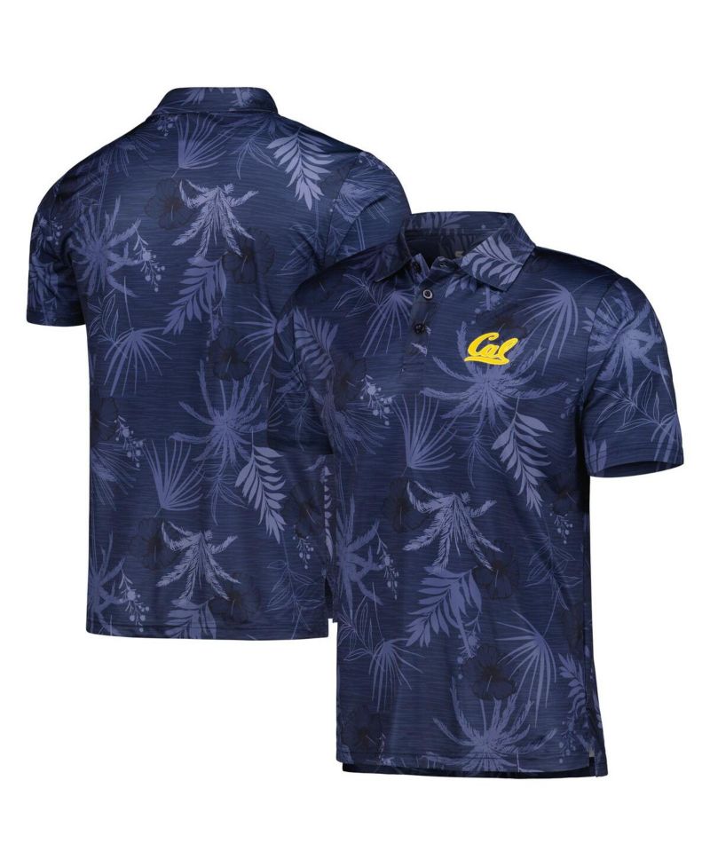 Men's Navy Cal Bears Palms Team Polo Shirt