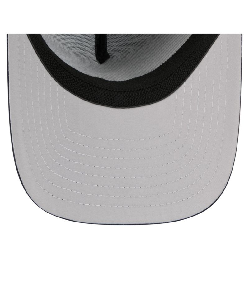 Men's Navy Detroit Tigers 39THIRTY A-Frame Perforated Flex Hat