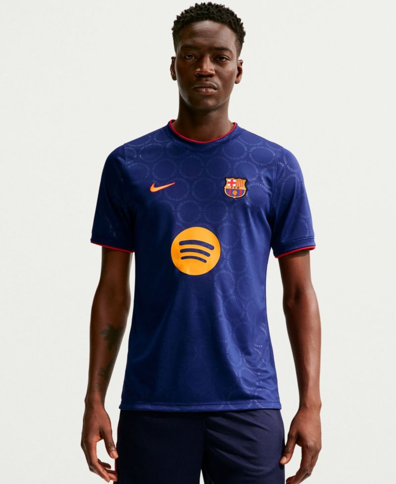 Men's Royal Barcelona 2026/27 Third Dri-FIT Pre-Match Top