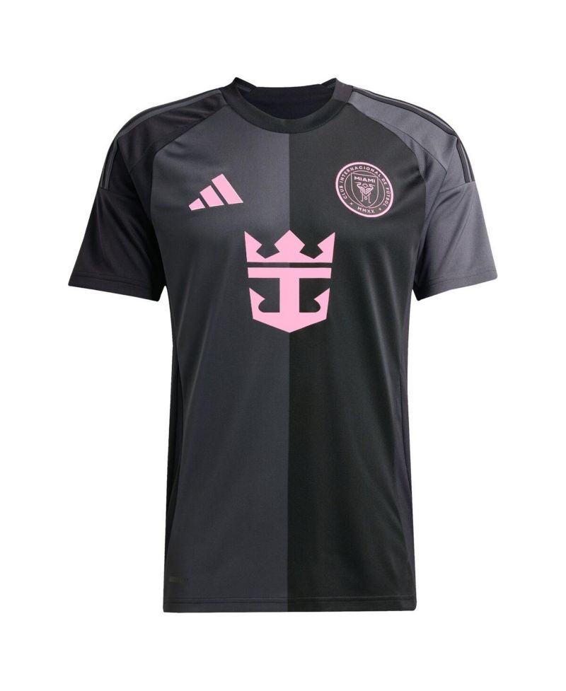 Men's Luis Suarez Black Inter Miami CF 2025 The Fortitude Kit Replica Player Jersey