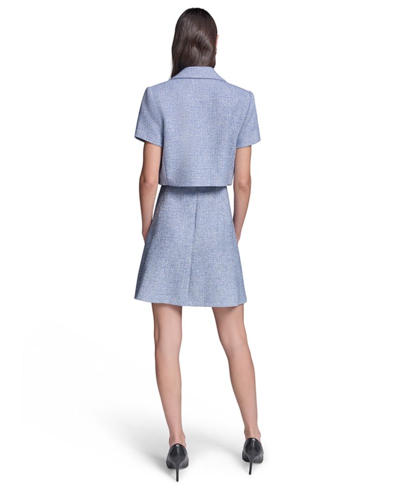 Women's Cropped Tweed Jacket