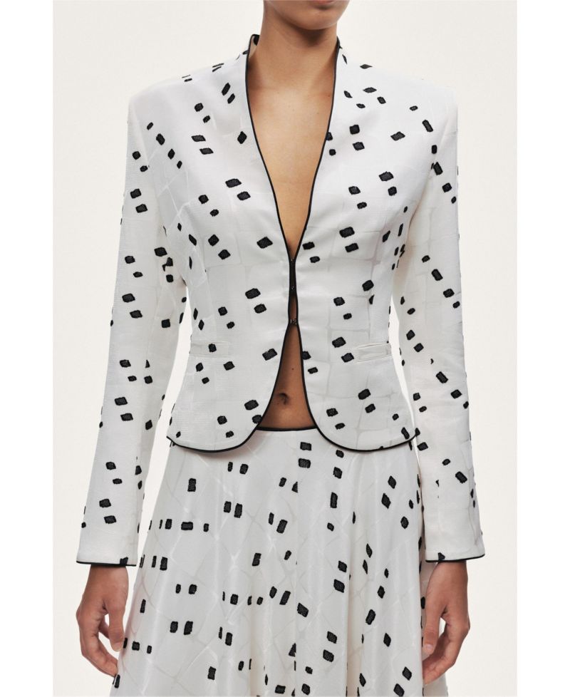 Women's Printed Tailored Jacket