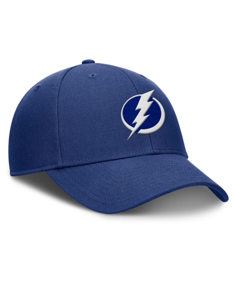 Men's Blue Tampa Bay Lightning Force Adjustable Hat